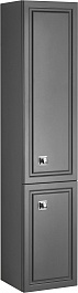 ASB-Woodline Шкаф пенал Каталина 35 R подвесной grey – фотография-2